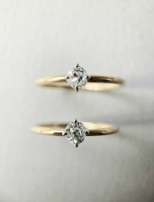 アンティークカットのダイヤモンドについて