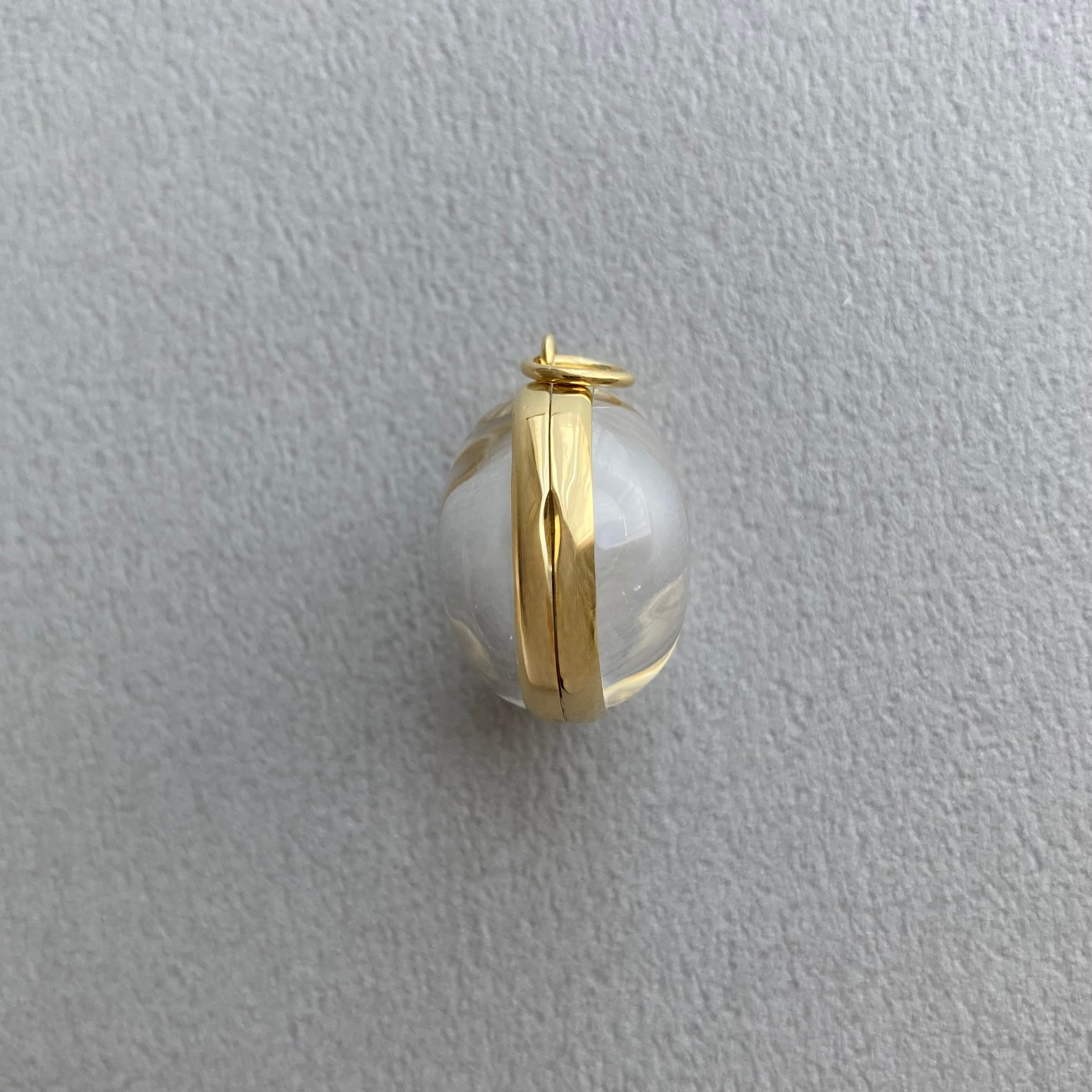 Stephen Dweck ロッククリスタルペンダントヘッド ロッククリスタルロケットペンダント（ミディアム） – Jewellery