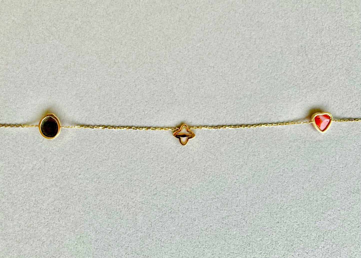 てんとう虫チョーカーネックレス