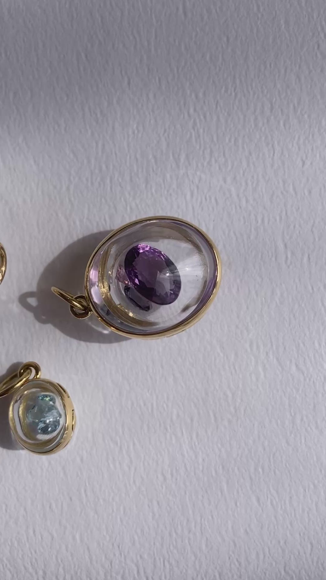 Stephen Dweck ロッククリスタルペンダントヘッド ロッククリスタルロケットペンダント（ラージ） – Jewellery Wanderlust